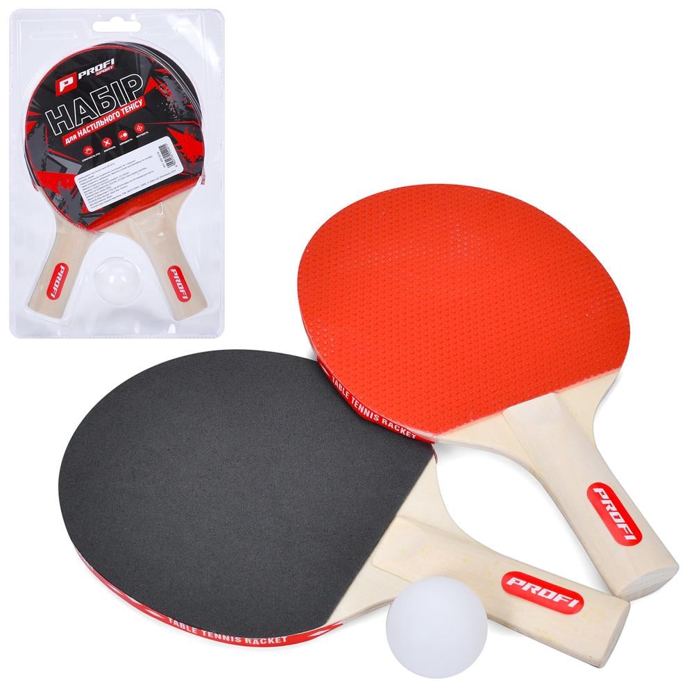 Ракетка EVA+резина/ручка дерево 2 шт. (MS 0216) Ракетка EVA+резина/ручка дерево 2 шт. (MS 0216)