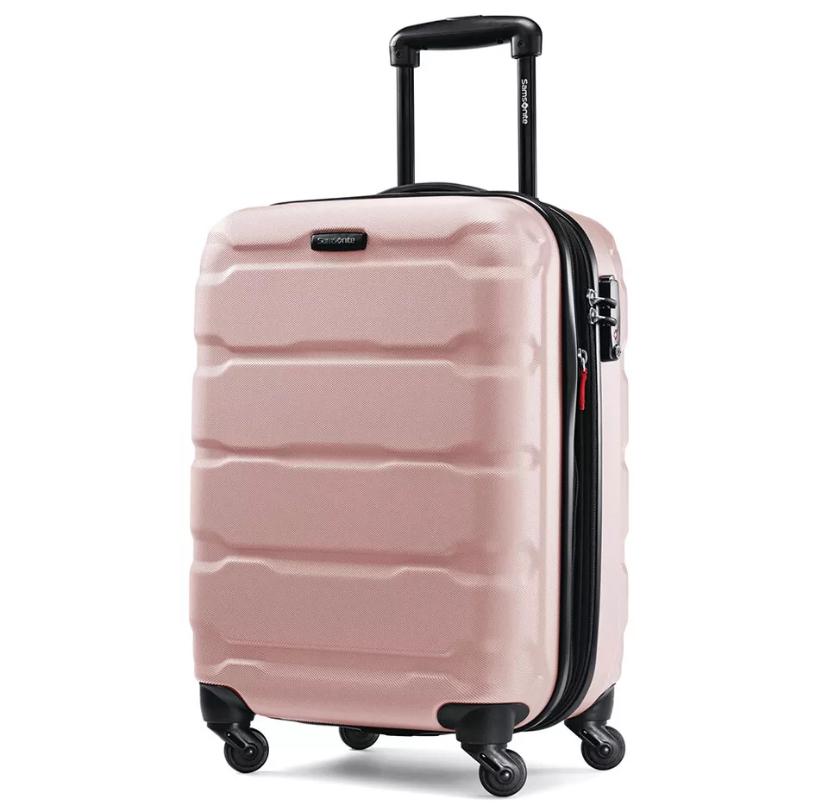 Валіза Samsonite Omni PC 55x35x22 см Рожевий (SA00017S) - фото 1