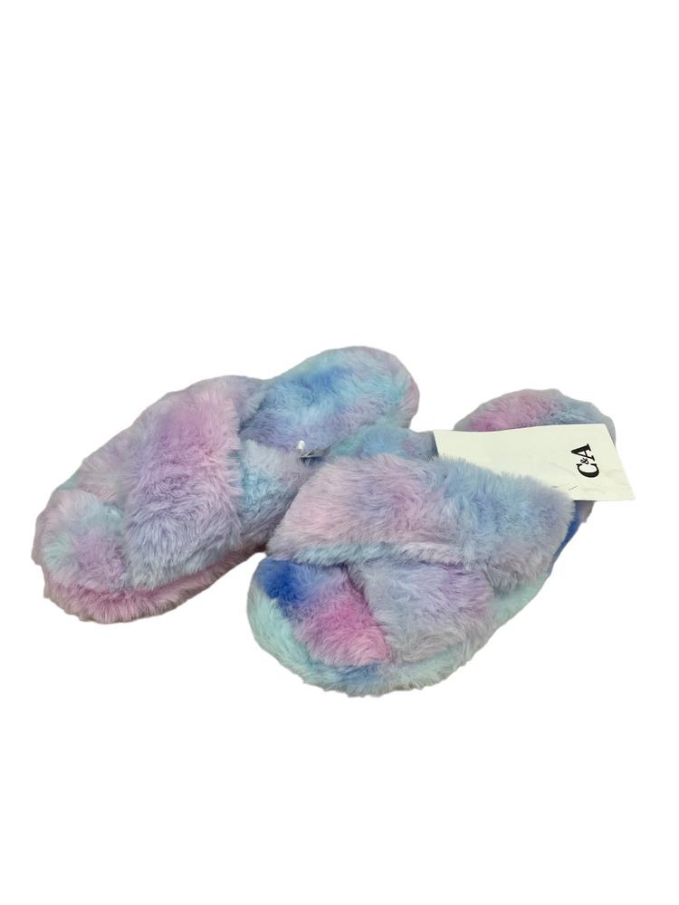 Тапки C&A 74174/2178440/57 р. 35/36 Синьо-рожевий - фото 2 Тапки C&A 74174/2178440/57 р. 35/36 Синьо-рожевий - фото 2