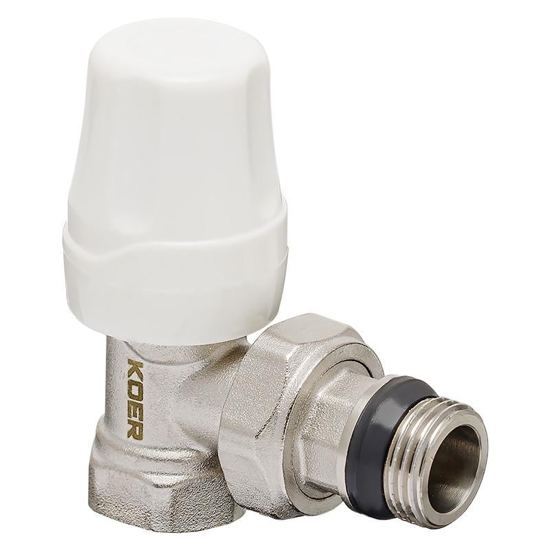 Комплект для підключення радіатора KOER SET-11 кутовий з термоголовкою ВЗ 1/2"x1/2" (KR3175) - фото 3 Комплект для підключення радіатора KOER SET-11 кутовий з термоголовкою ВЗ 1/2"x1/2" (KR3175) - фото 3