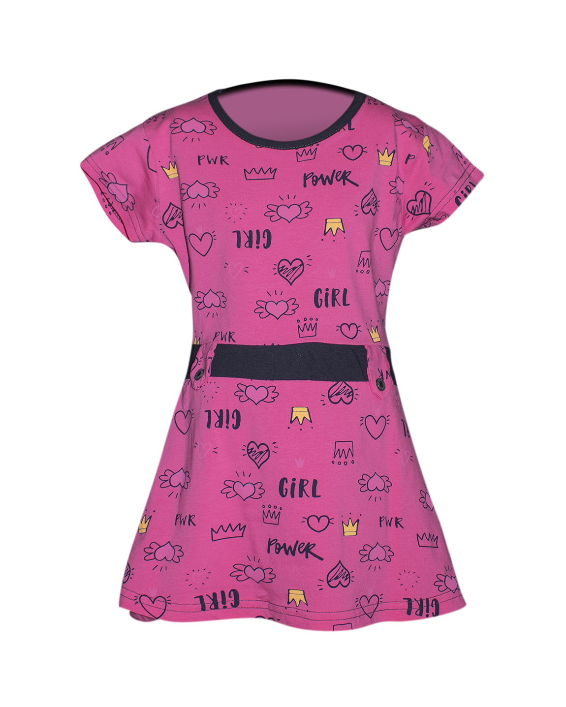 Платье-туника г Girl р. 122 Розовый