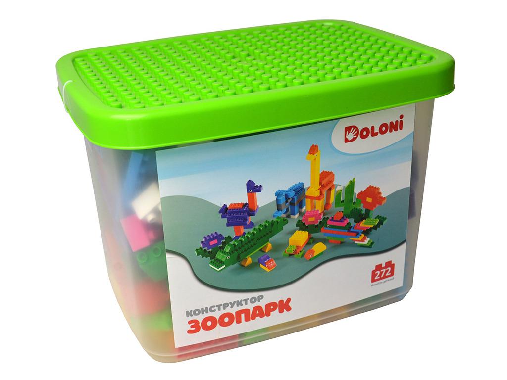 Конструктор Doloni Toys Зоопарк 272 дет. (013888/40)