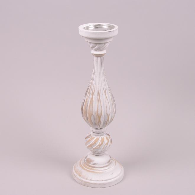 Подсвечник деревянный Flora 41 см (26259)
