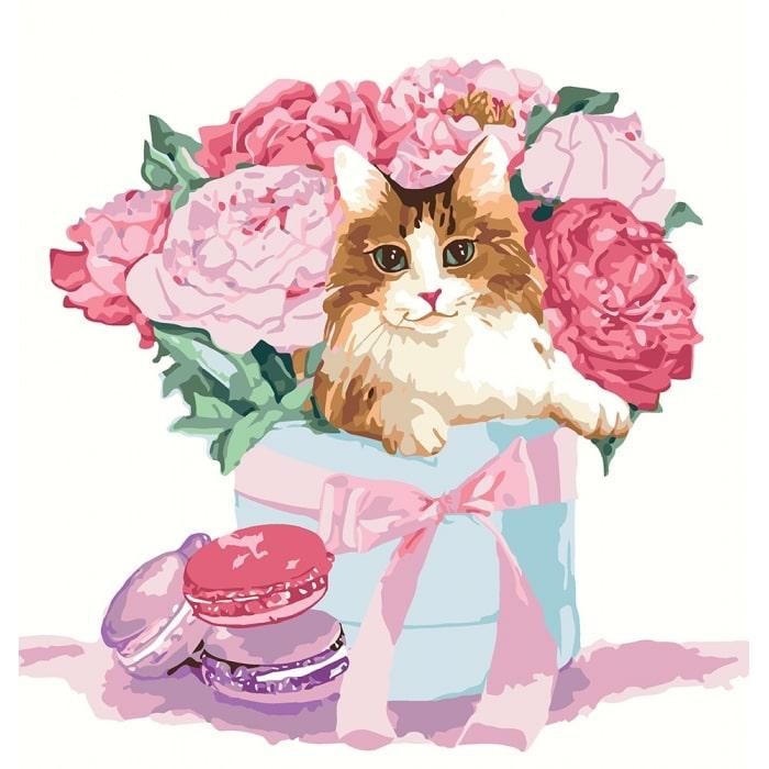 Картина по номерам Идейка Подарок с изюминкой КНО4173 холст на подрамнике 30x30 см (1371051762)