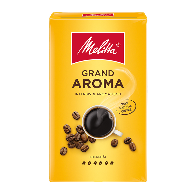 Кава мелена Melitta Grand Aroma 100% робуста 250г - фото 1