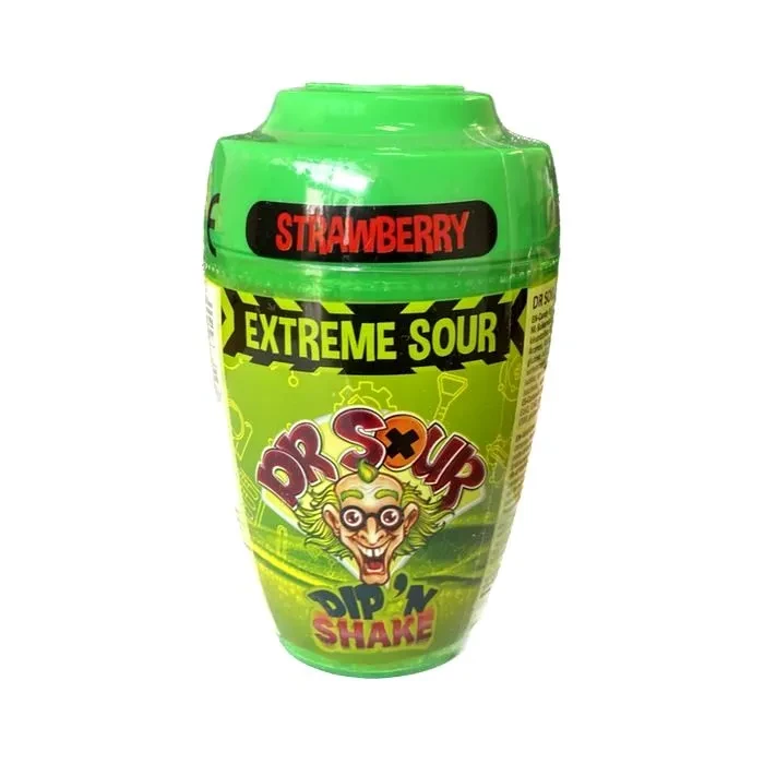Льодяник на паличці з кислим порошком Dr Sour Dip N Shake 21 г (2365513105)