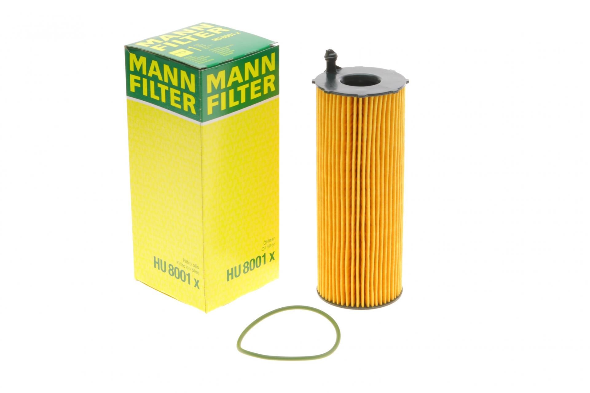 Фильтр масляный Mann-Filter для Audi/Porsche/VW 2,7-6,0D 03- (HU 8001 X)