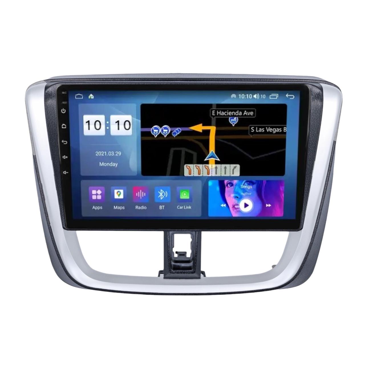 Магнитола штатная Mekede M200S для Toyota Vios Yaris L 2016-2019 F1 10" (2225756200)