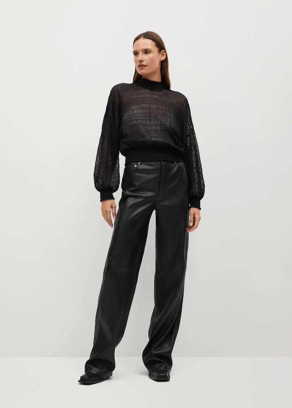 Блуза Mango S Black - фото 3 Блуза Mango S Black - фото 3