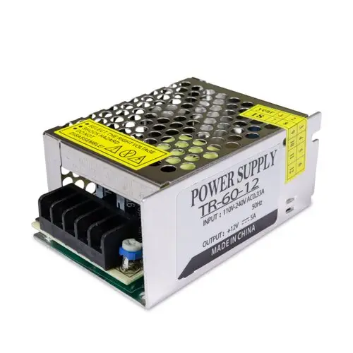 Блок питания OEM TR-60-12 12 В 60 Вт 5 A IP20 (5731) Блок питания OEM TR-60-12 12 В 60 Вт 5 A IP20 (5731)