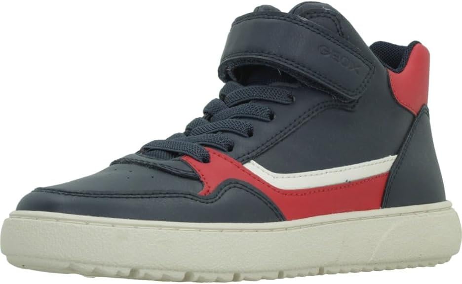 Кросівки демі високі Geox J Theleven р. 35 Navy/Red (37806567)