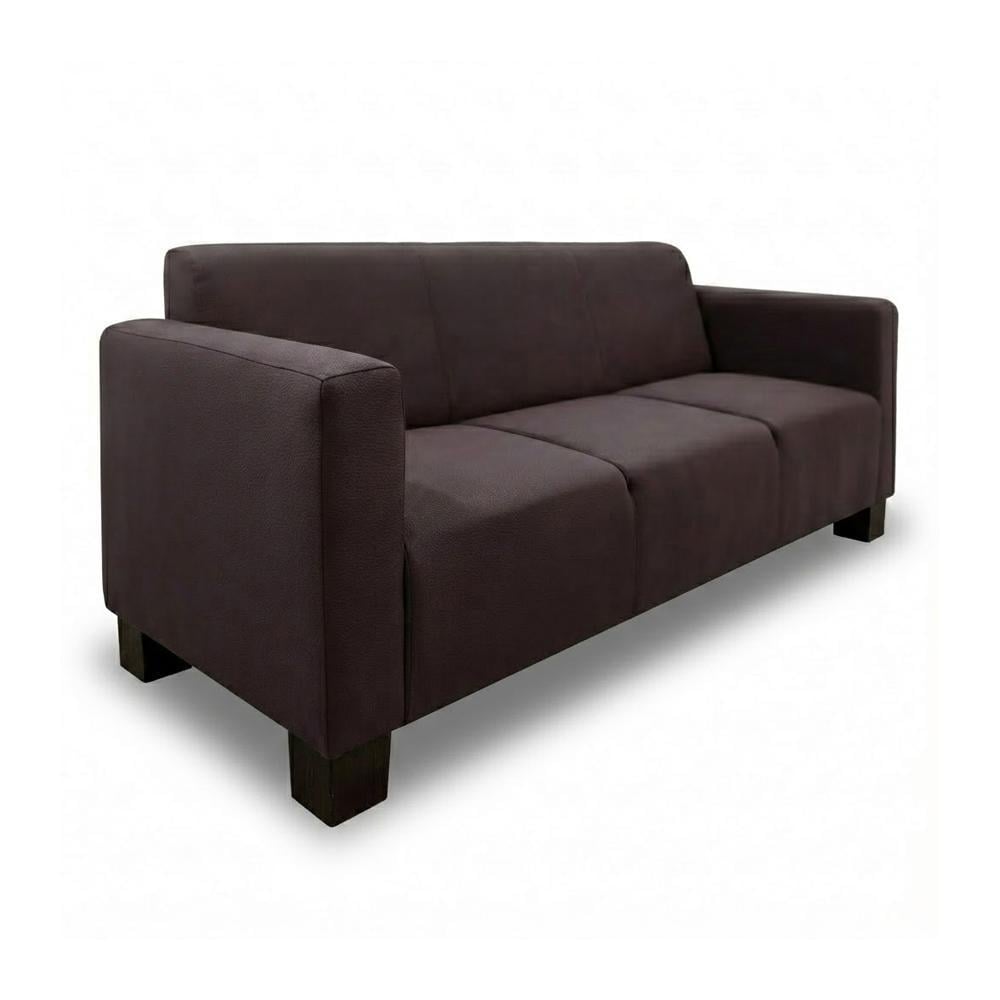 Диван Kansas экокожа Soft 210х75х88 см Chocolate (rich_sofa_00301)