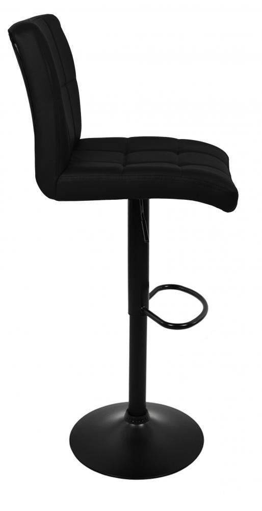 Барный стул Bonro BC-0106 со спинкой до 120 кг с подставкой для ног Черный (132-76-47000151) - фото 2 Барный стул Bonro BC-0106 со спинкой до 120 кг с подставкой для ног Черный (132-76-47000151) - фото 2