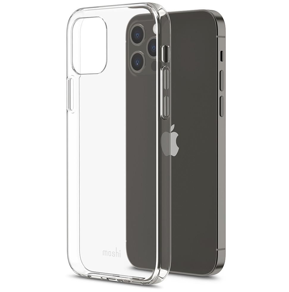 Силіконовий чохол накладка Moshi Vitros Slim Clear Case for iPhone 12/12 Pro, Crystal Clear (99MO128902)