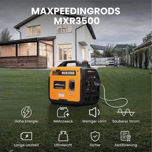 Генератор інверторний бензиновий MaXpeedingRods MXR 3500 (20220909) - фото 5