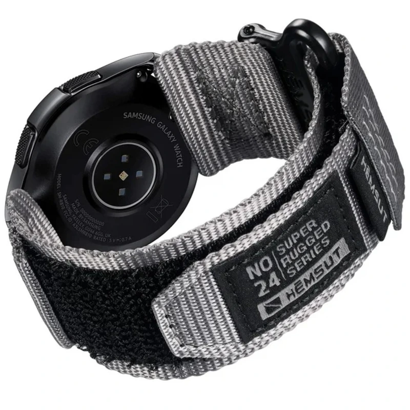 Ремінець для годинника Hemsut HGA121 Super Strong Nylon 20 мм Grey (4179) Ремінець для годинника Hemsut HGA121 Super Strong Nylon 20 мм Grey (4179)