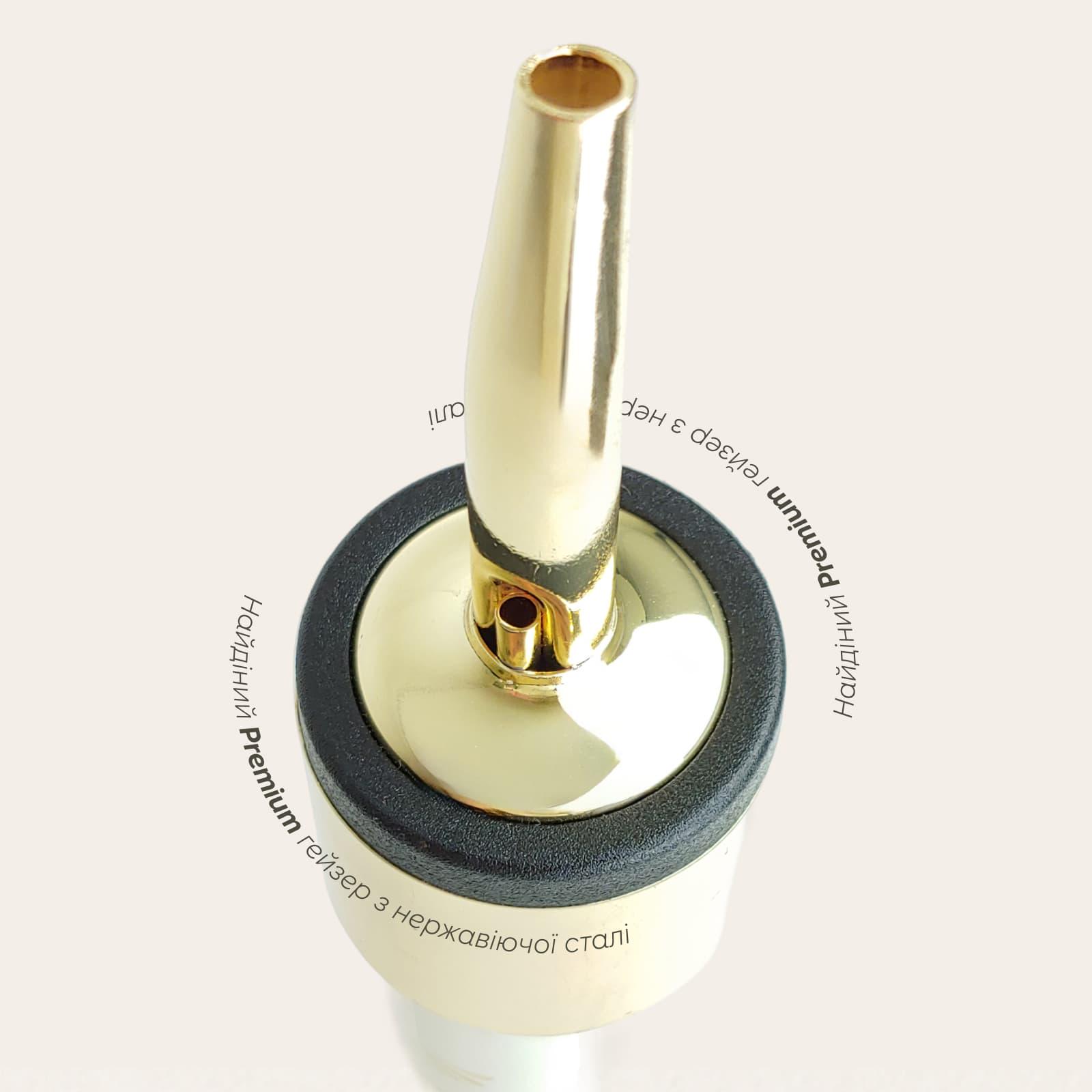 Набор премиум гейзеров Olin&Olin для бутылок 4 шт. Золотой (4092-PO-c-g) - фото 4