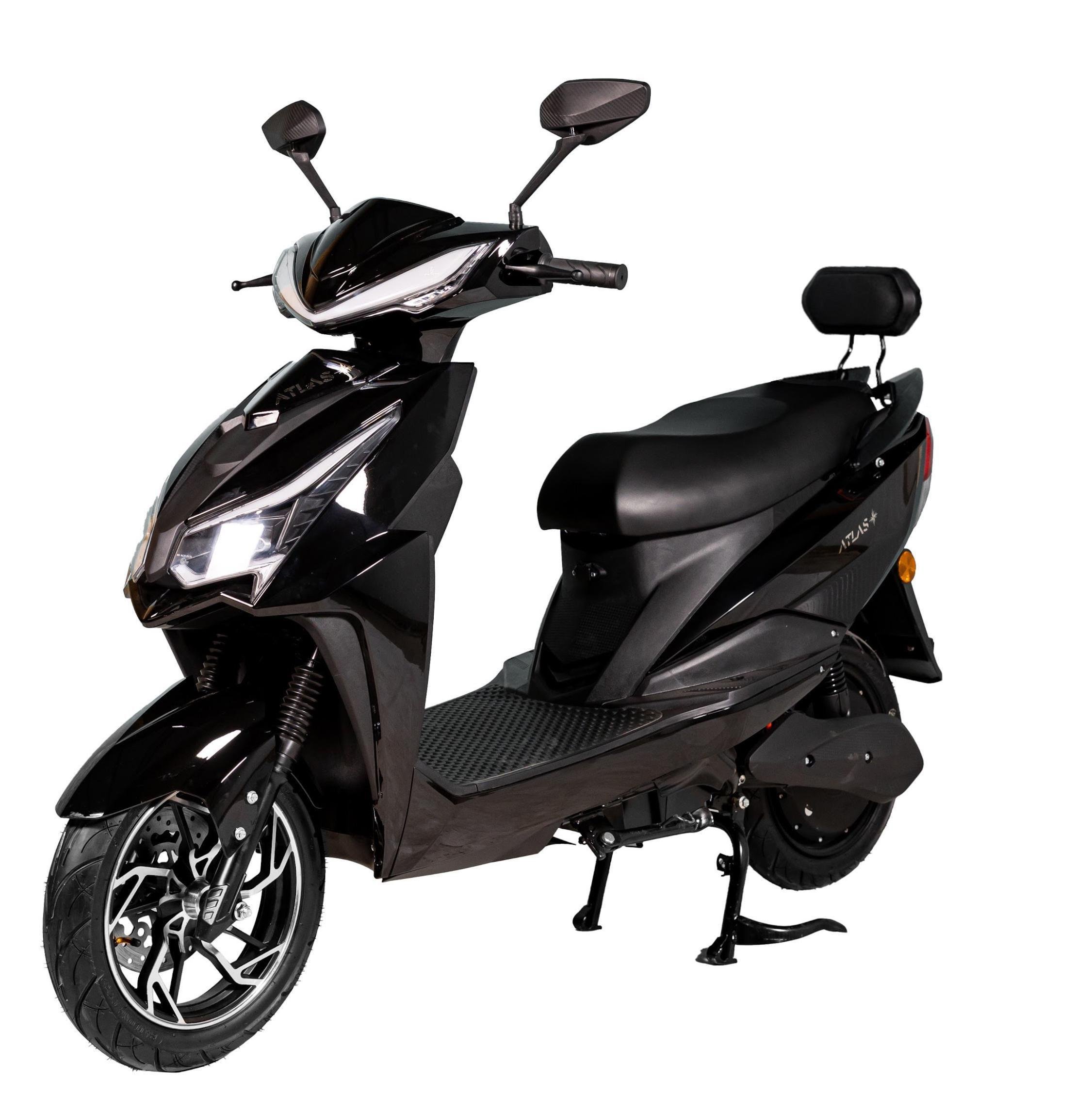 Электроскутер ATLAS Spider 2 2000W Plus Black (3171) Электроскутер ATLAS Spider 2 2000W Plus Black (3171)