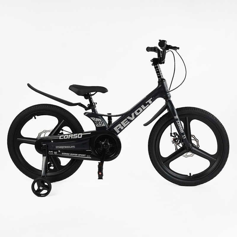 Велосипед детский Corso Revolt собранный на 75% 20" Black (162137)