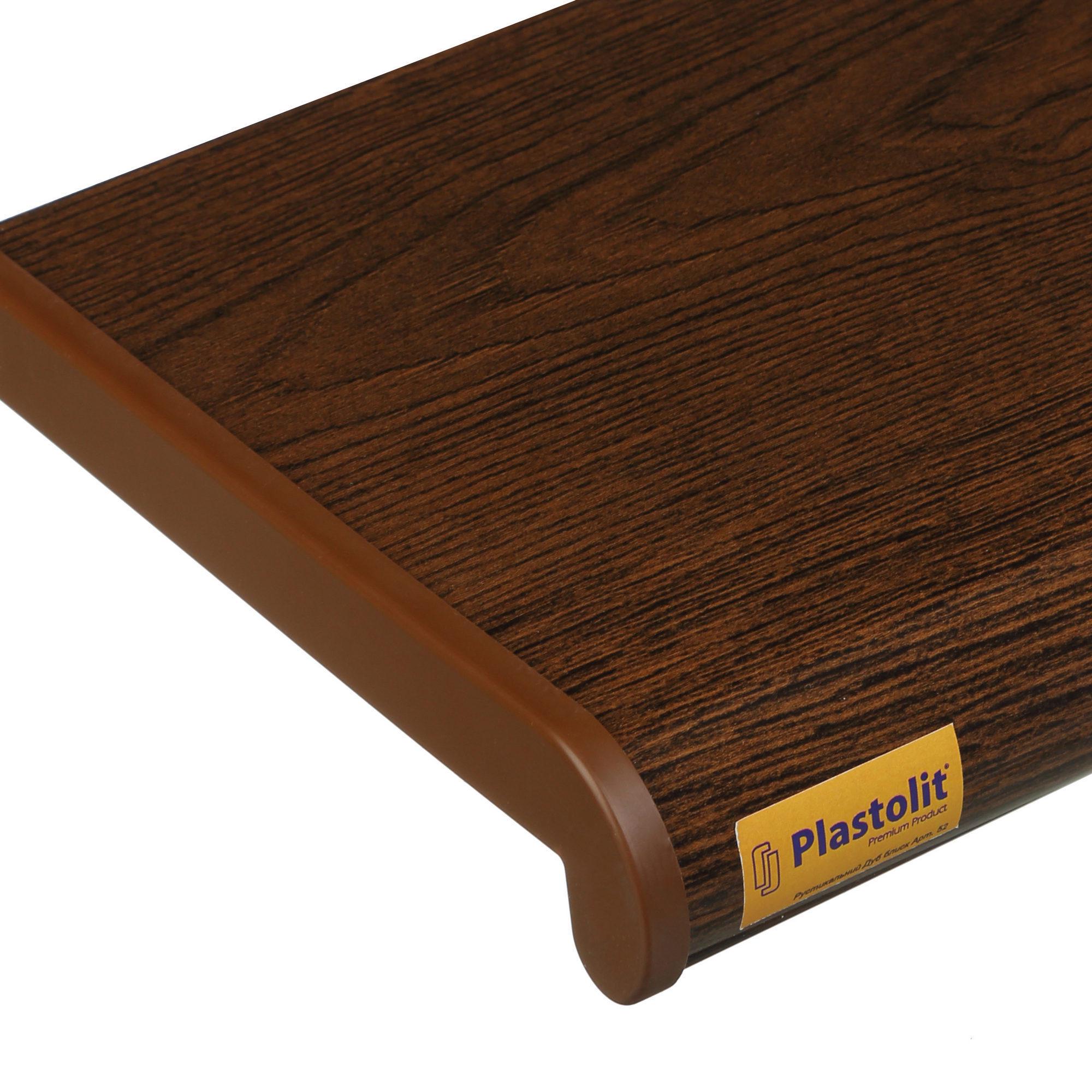 Підвіконня Plastolit 350 мм Рустикальний дуб глянсовий (52-350)