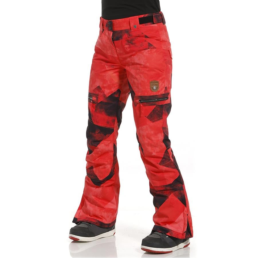 Брюки Rehall Keely W 2021 L Graphic mountains/Red/Pink