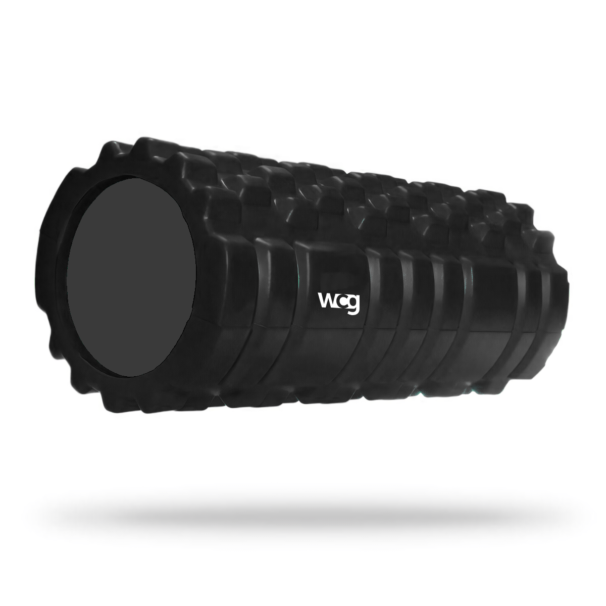 Масажний ролер-валик WCG K1 для спини/йоги та фітнесу Чорний (K1)