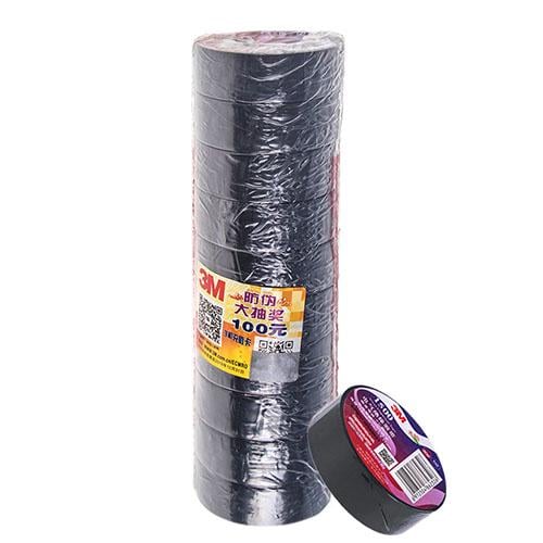 Изолента 3М 17х18,3мx0,12 мм Black (3М 1200)