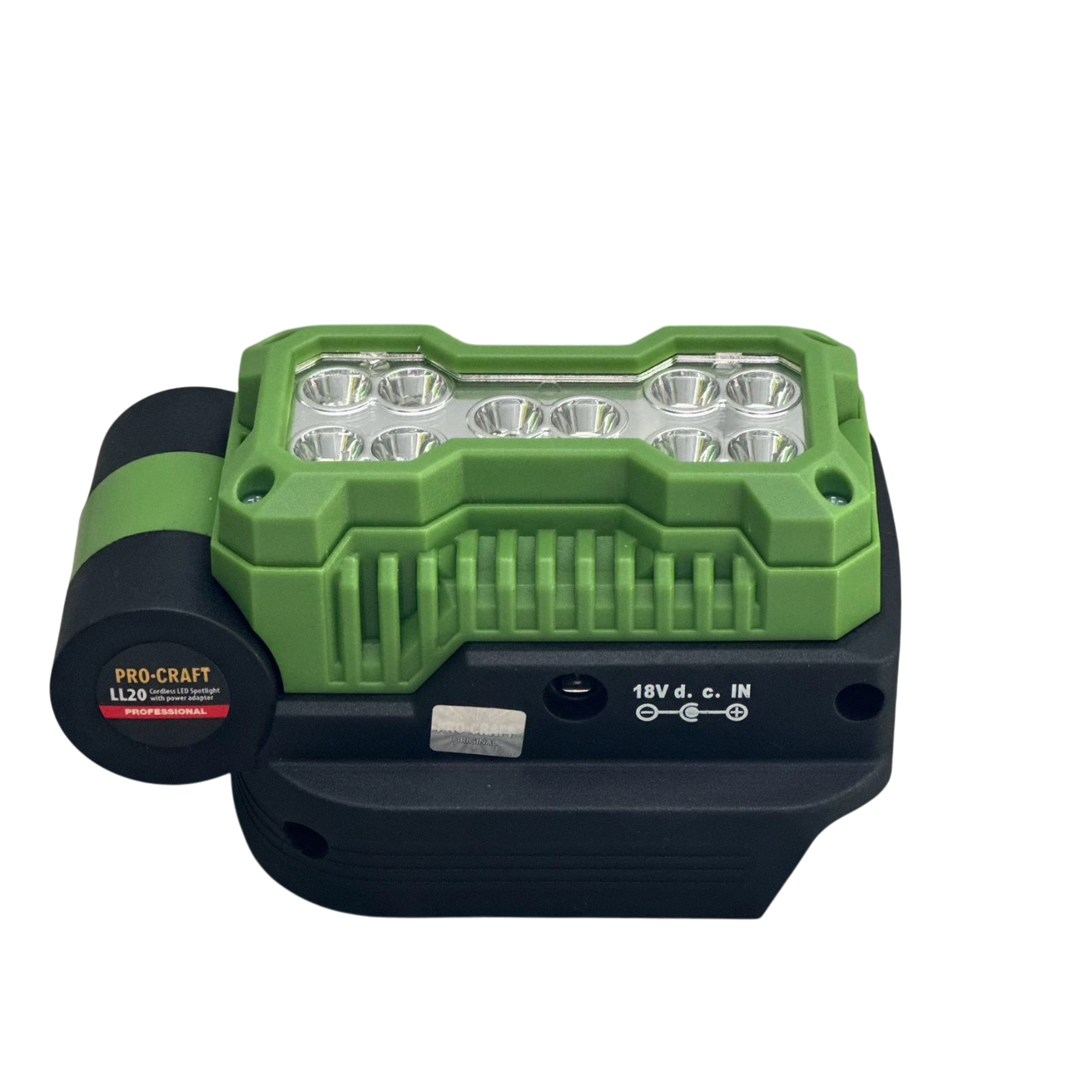 Прожектор-адаптер USB ProCraft LL20 с фонарем на батарею 20 В без АКБ и зарядного устройства (2626376040)