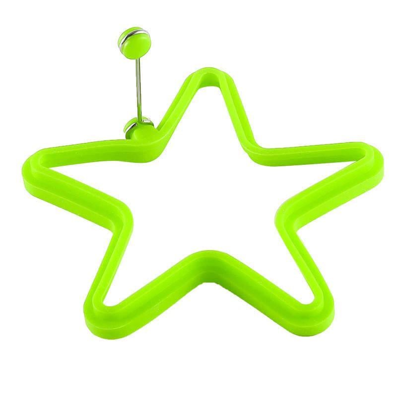 Форма для яичницы Звездочка Bakery 13,4х1,1 см 1 шт. Салатовый (ХК1301с11)