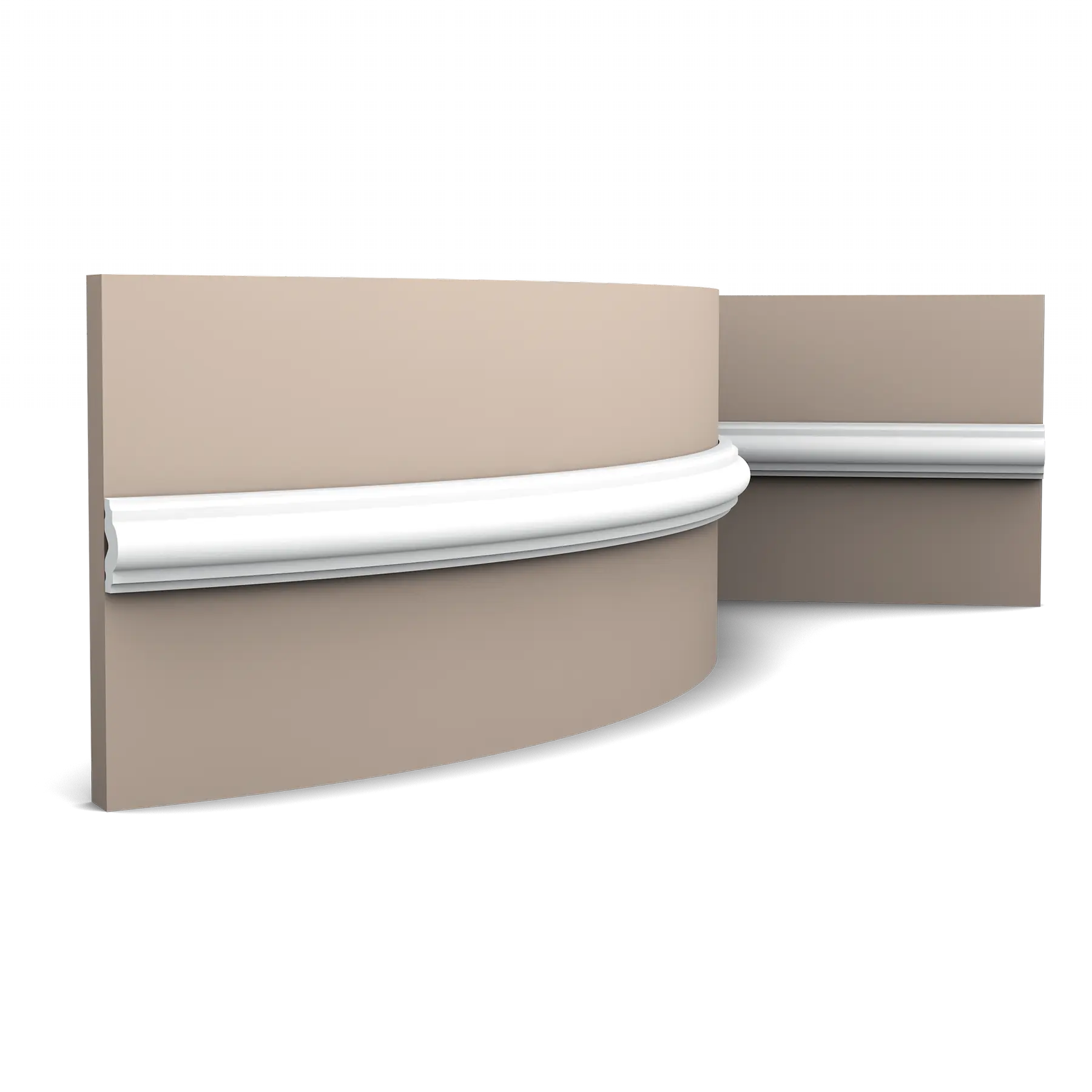 Молдинг гибкий дюрополимер Orac Dеcor 2000х25x12 мм (PX103F)