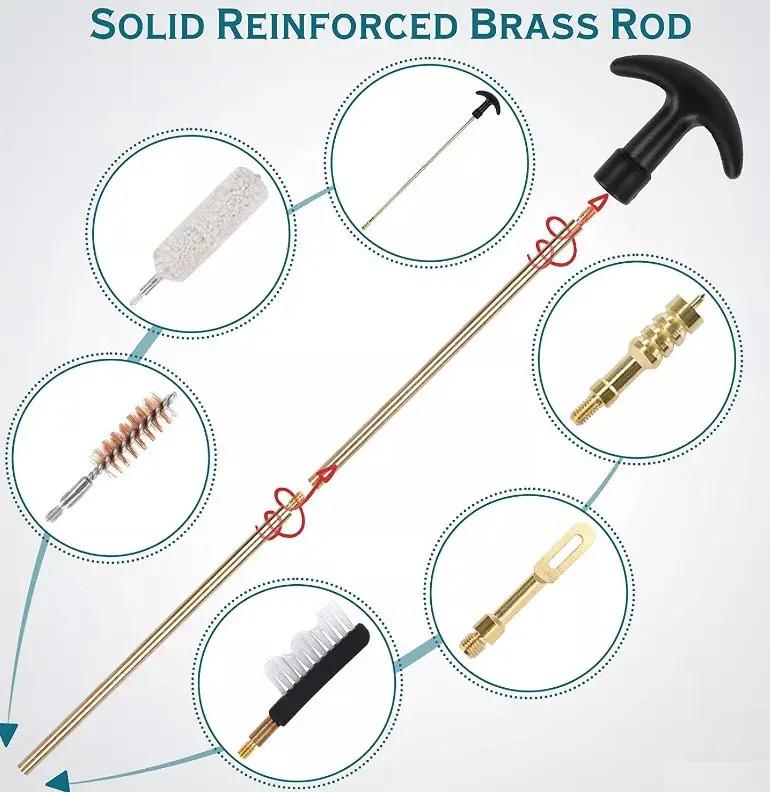 Набор для чистки оружия Zhejiang калибра 9 мм/357 (6009180) - фото 3 Набор для чистки оружия Zhejiang калибра 9 мм/357 (6009180) - фото 3