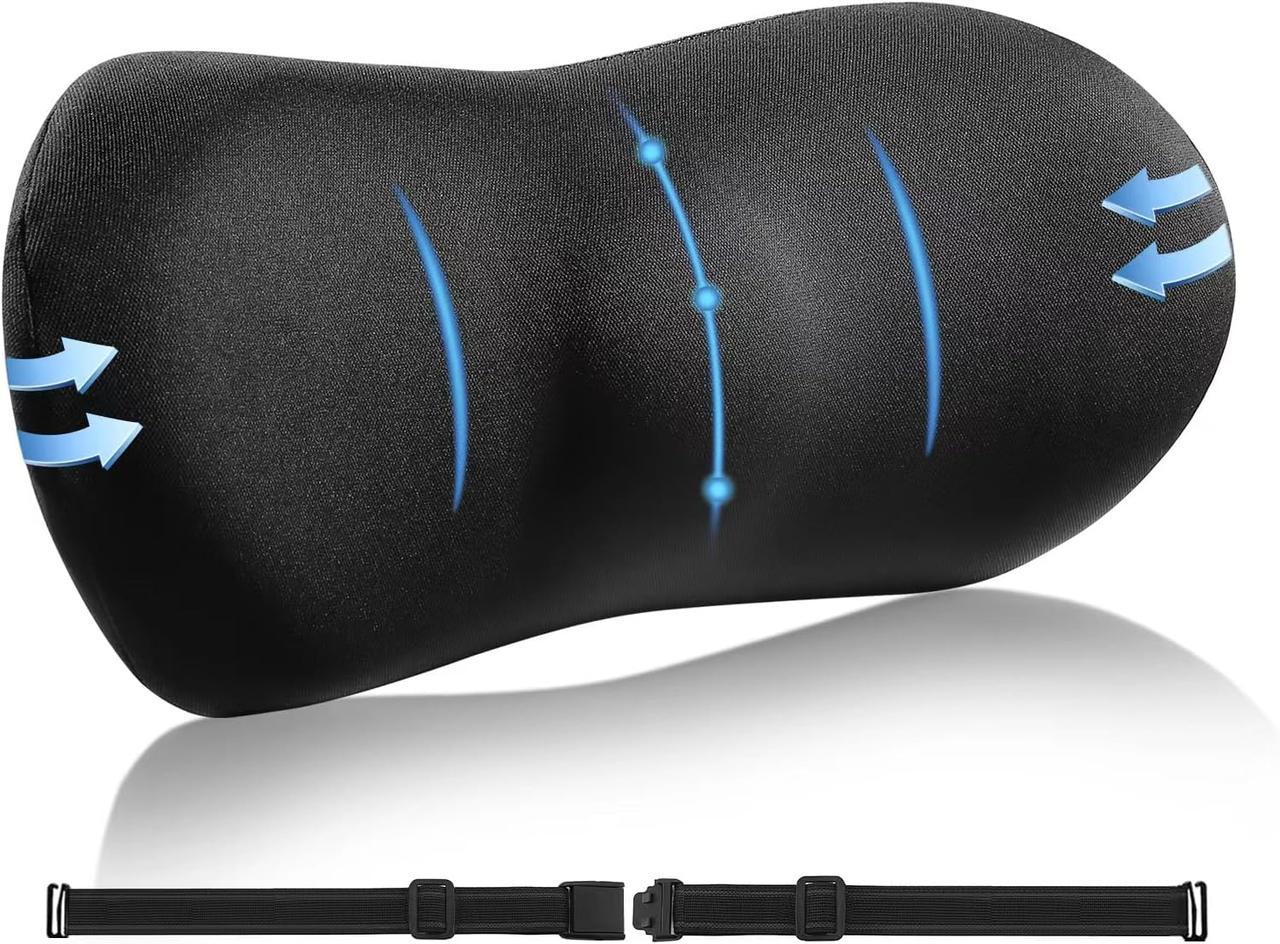 Подушка для спины Lumbar с ремнем для поддержки поясницы