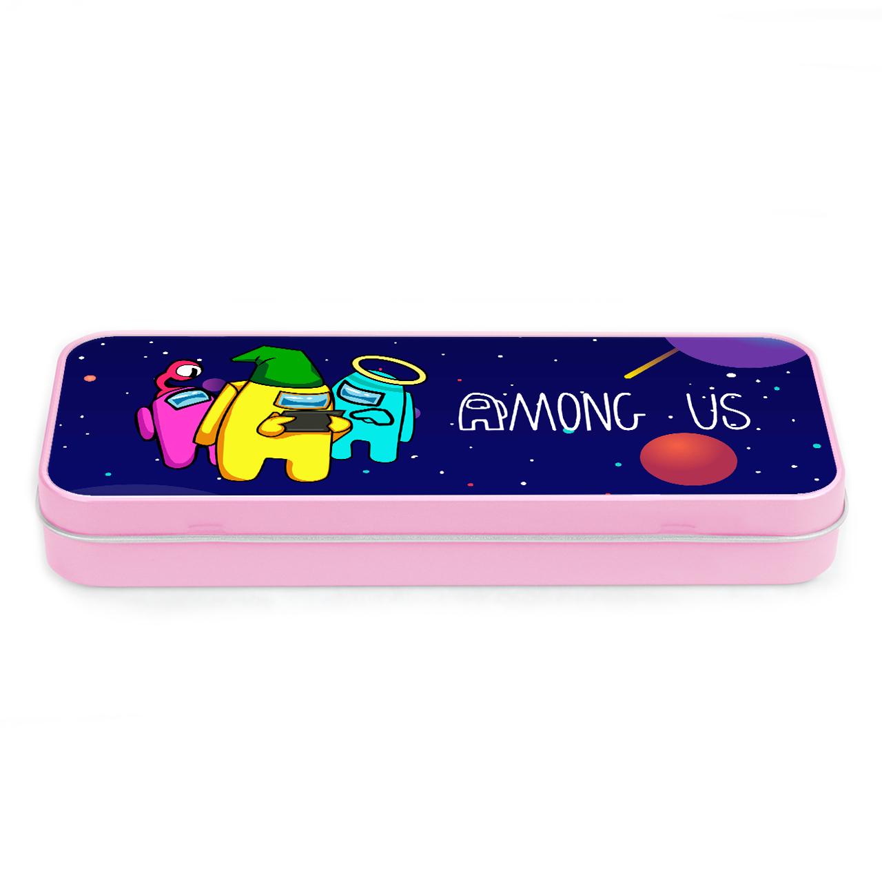 Пенал школьный Among Us Розовый (34408-2418-PK)