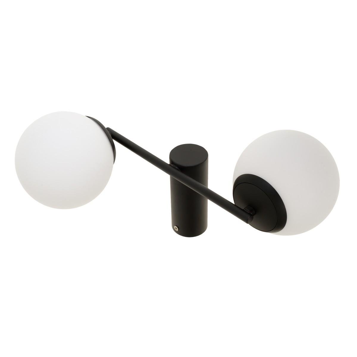 Бра настенное накладное Brille BL-835W/16 W WW BK шар минимализм