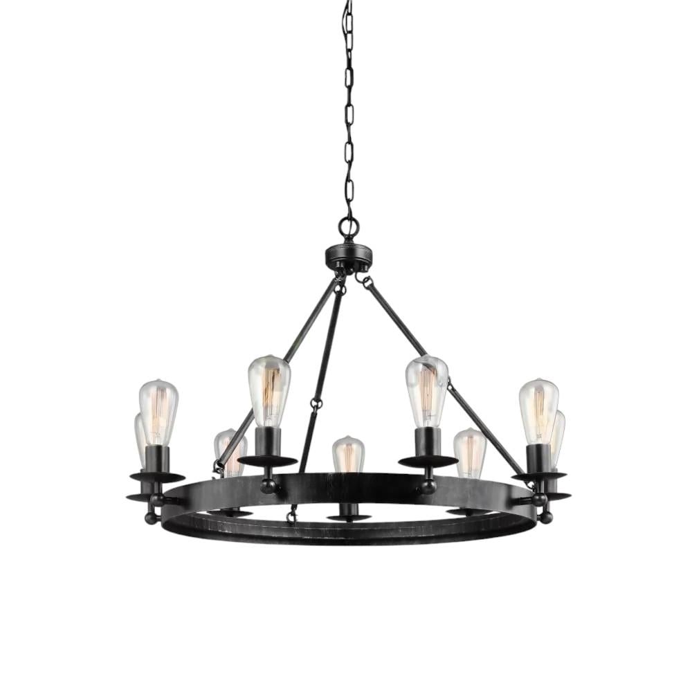 Люстра Ravenwood 9 (PL-0000672 M/BLACK 9)