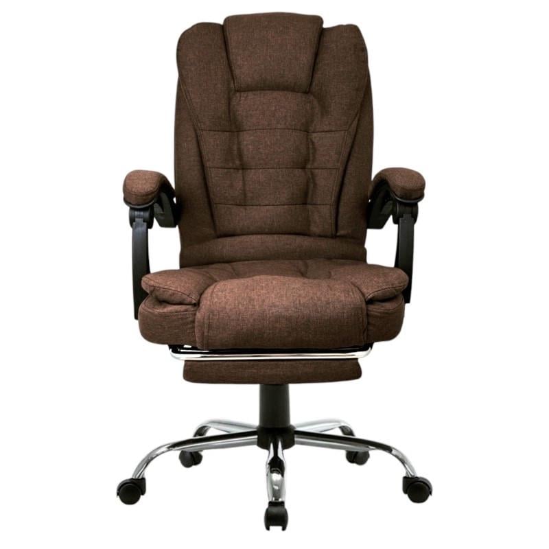 Офисное кресло BOSS КО22 Premium с подножкой Коричневый (17213) Офисное кресло BOSS КО22 Premium с подножкой Коричневый (17213)