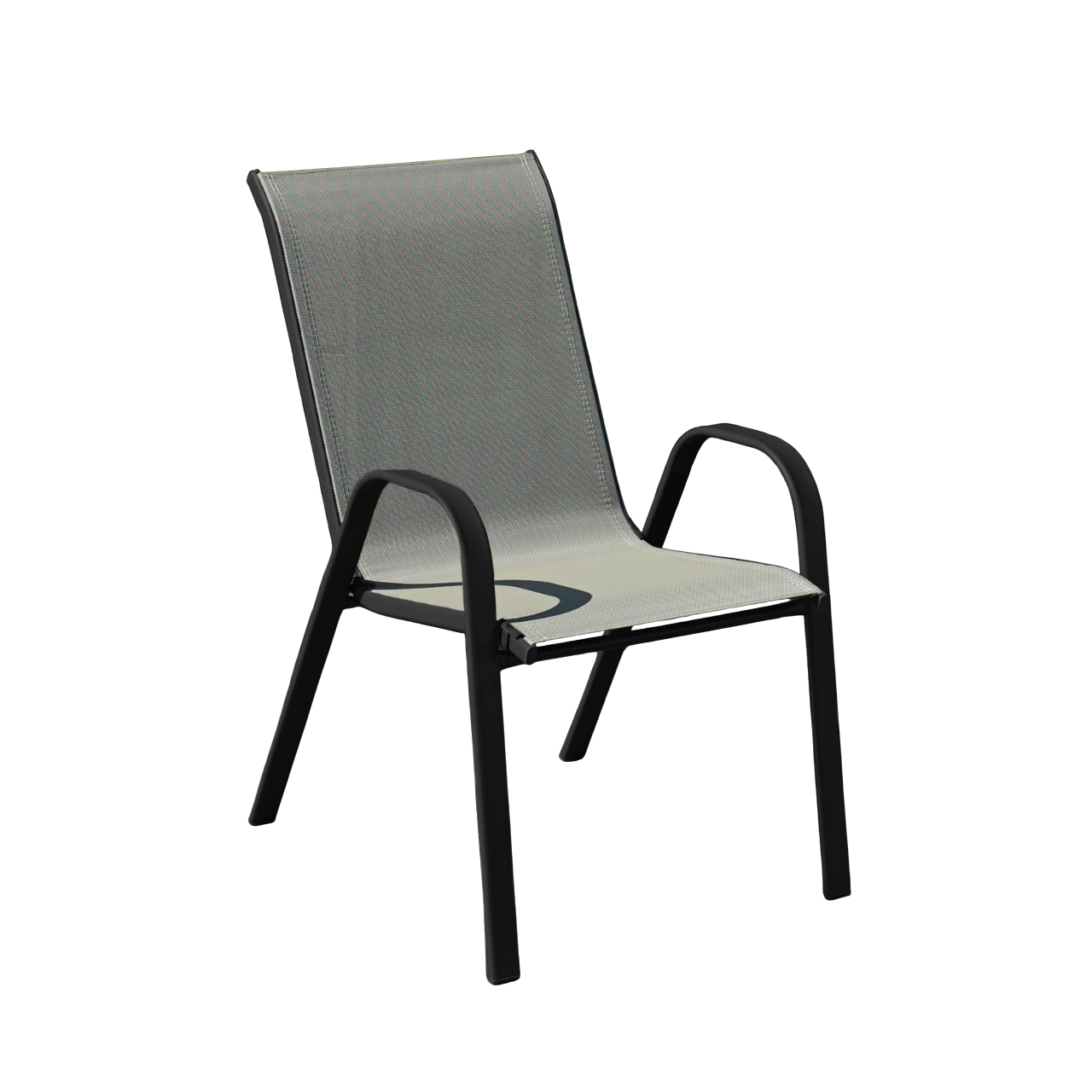 Кресло садовое Lion текстилен Серый (40157)