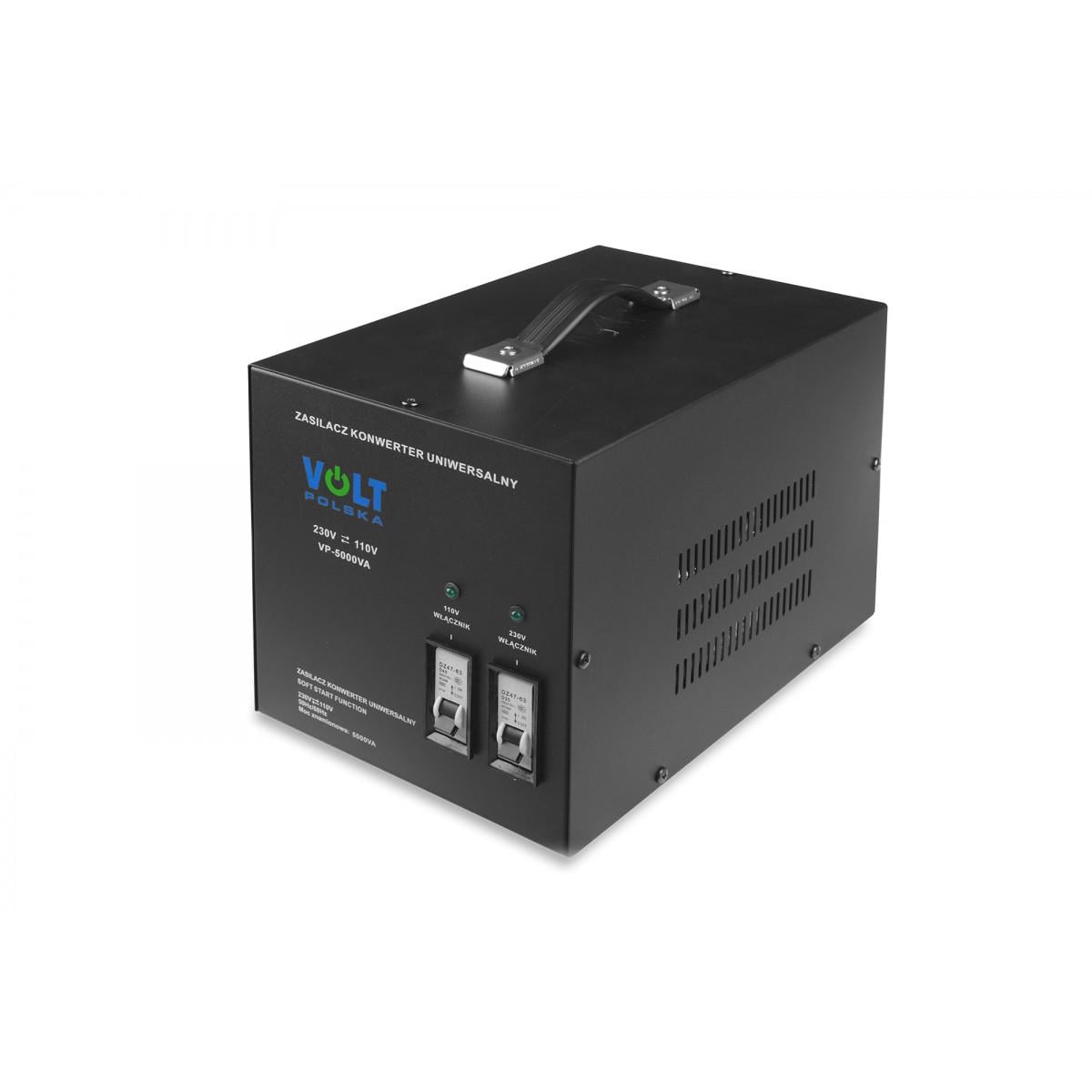 Конвертер напряжения Volt Polska VP-5000 230V/110V 5000VA (5K230110500)