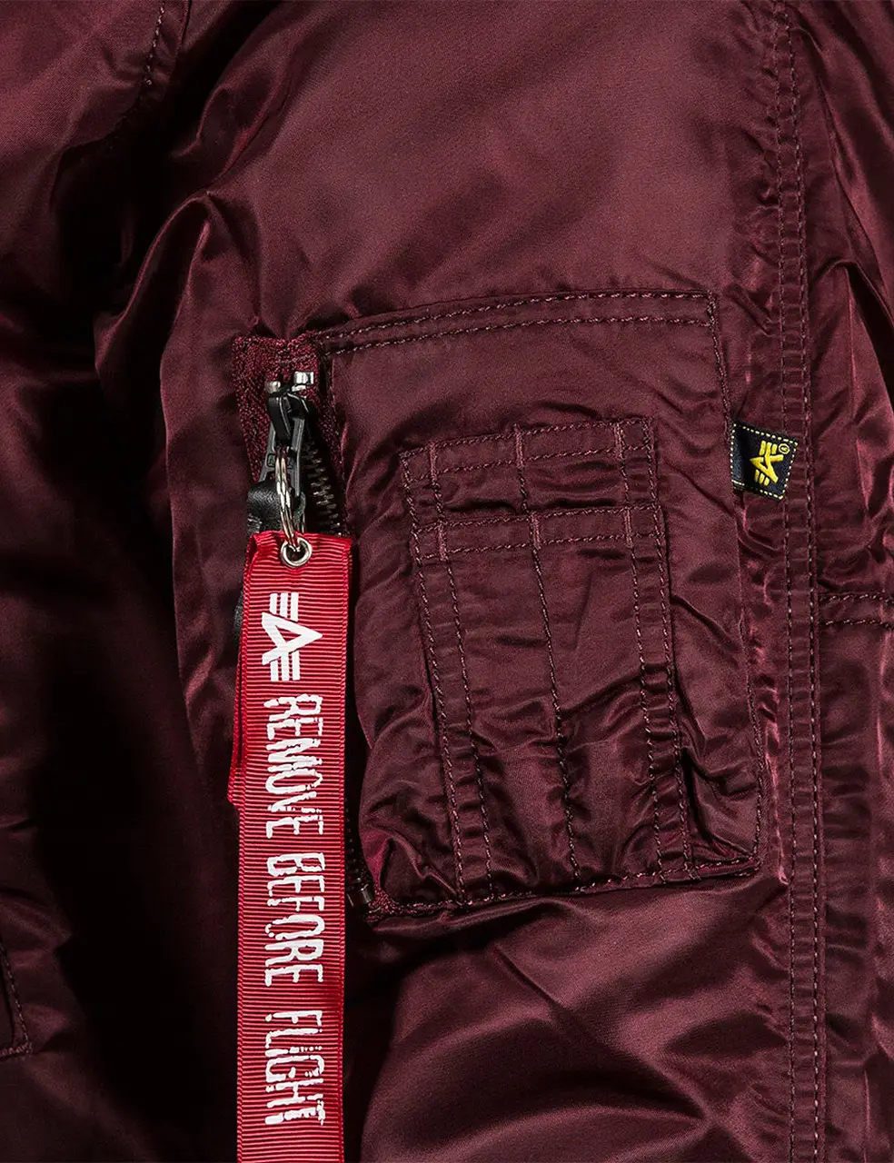 Куртка аляска Alpha Industries Slim Fit N-3B Parka XS Maroon (MJN31210C1MXS) - фото 5