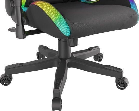 Крісло комп'ютерне для геймера Genesis Trit 600 RGB Black (312194)