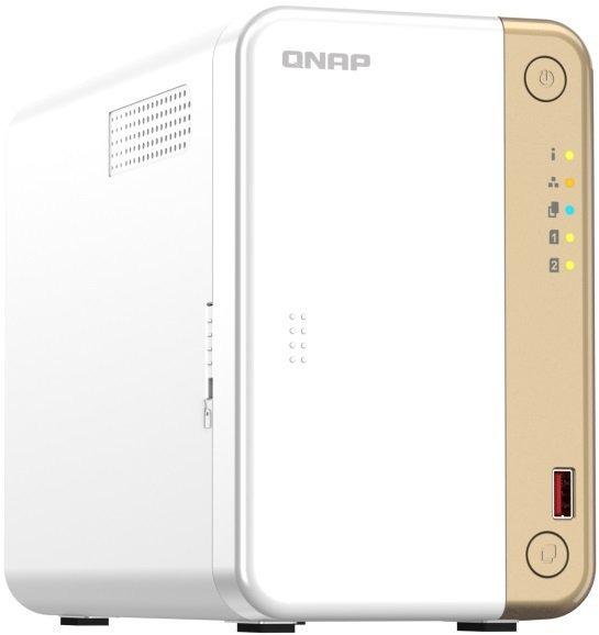 Мережеве сховище QNAP TS-262-4G Білий (10920901) - фото 3