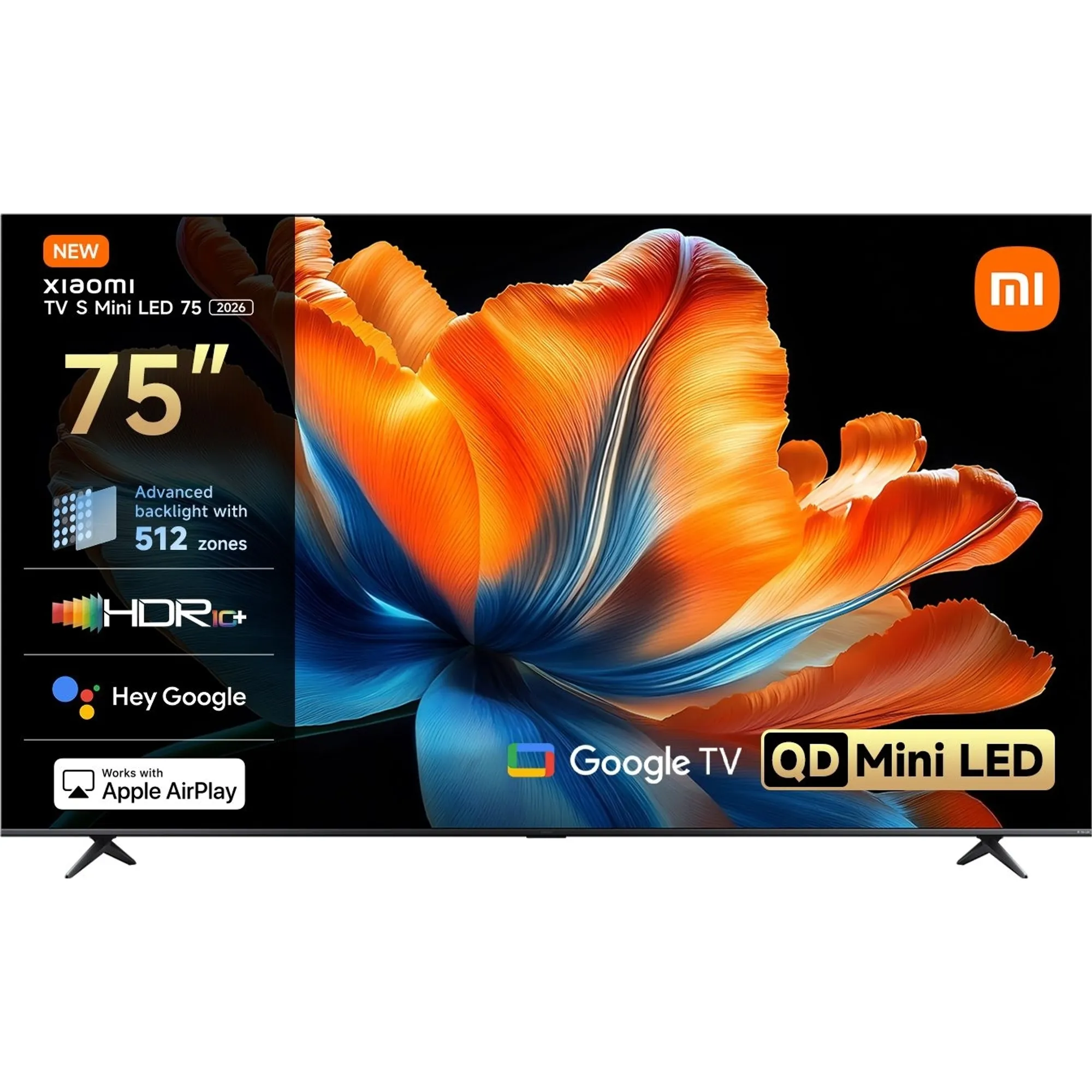 Телевизор TV S Mini LED 75 2026 L75MC-SME Black Телевизор TV S Mini LED 75 2026 L75MC-SME Black
