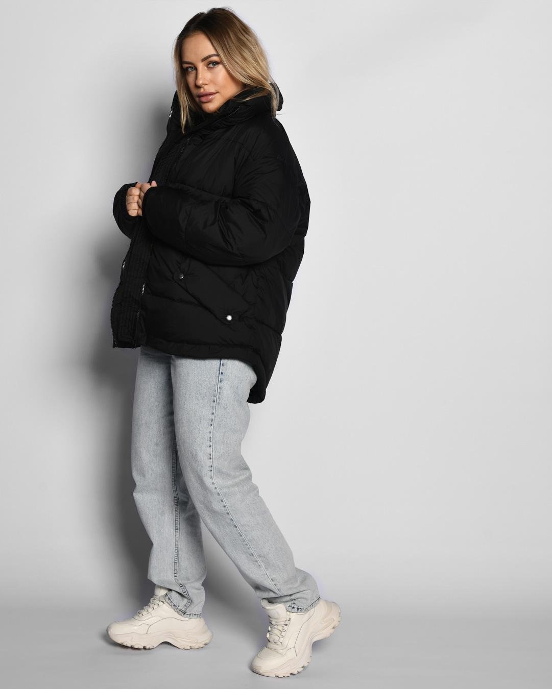 Куртка X-Woyz LS-8932-8 р. 44 Черный (2000002485414) - фото 4 Куртка X-Woyz LS-8932-8 р. 44 Черный (2000002485414) - фото 4