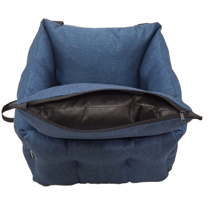 Крісло для собак в авто Huge and Tiny 50x45 см Синій (25590416) - фото 11 Крісло для собак в авто Huge and Tiny 50x45 см Синій (25590416) - фото 11