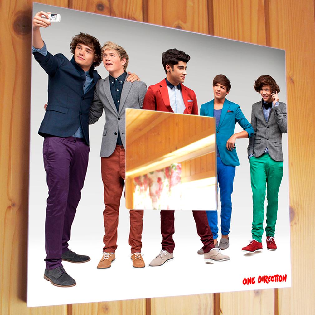 Зеркало декоративное "One Direction" 260х260 мм (M03404)