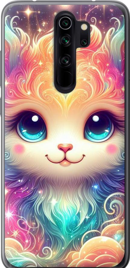 Чехол на Xiaomi Redmi Note 8 Pro Сказочный котенок (5813u-1783-42517)