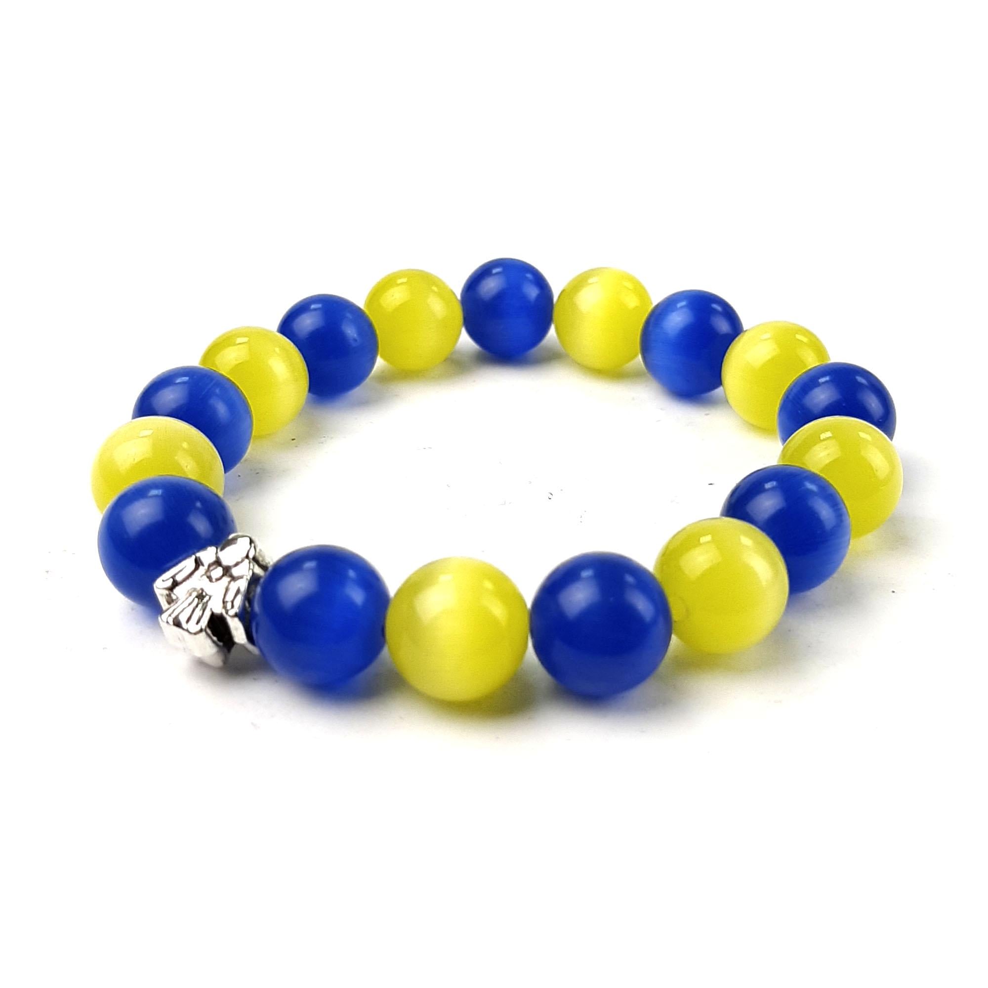 Браслет DARSANA Украина из натурального камня кошачий глаз (DRSU047)