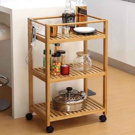 Етажерка на колесах з дерева Прудобей Сієна (ЭТА-002005)