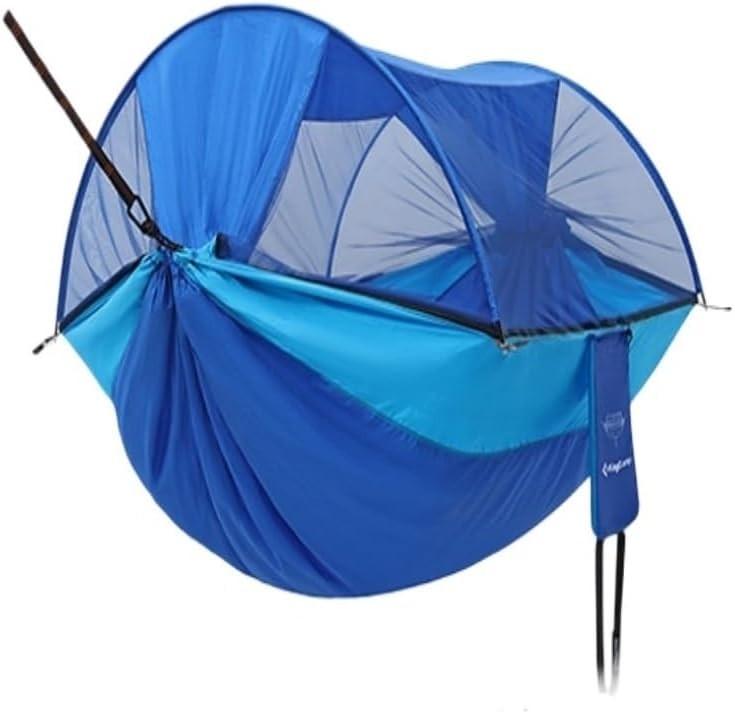 Гамак двухместный с антимоскитной сеткой KingCamp KG2107 Blue (KG2107_BLUE) - фото 2 Гамак двухместный с антимоскитной сеткой KingCamp KG2107 Blue (KG2107_BLUE) - фото 2
