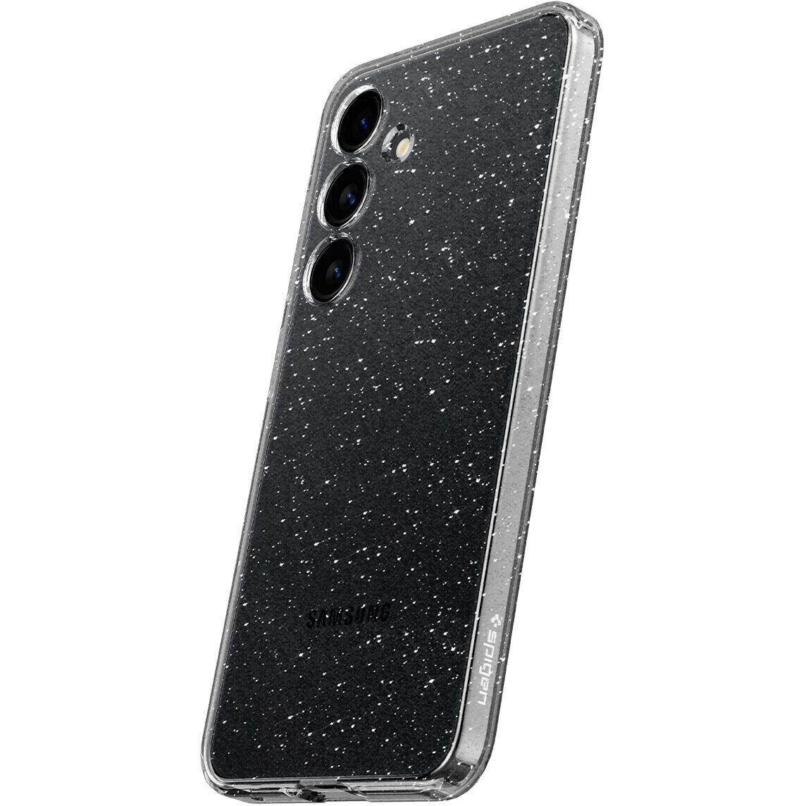 Чехол-накладка для телефона Spigen Liquid Crystal Glitter Samsung Galaxy S24+ Crystal Quartz (ACS07325) - фото 2